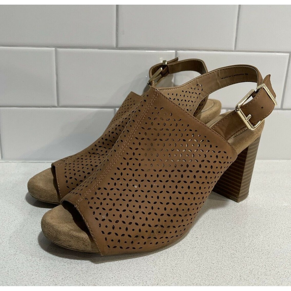 WOMEN SHOES GIANI  BERNINI  JABRIL MEMORY FOAM 's BROWN SIZE‎ 9M